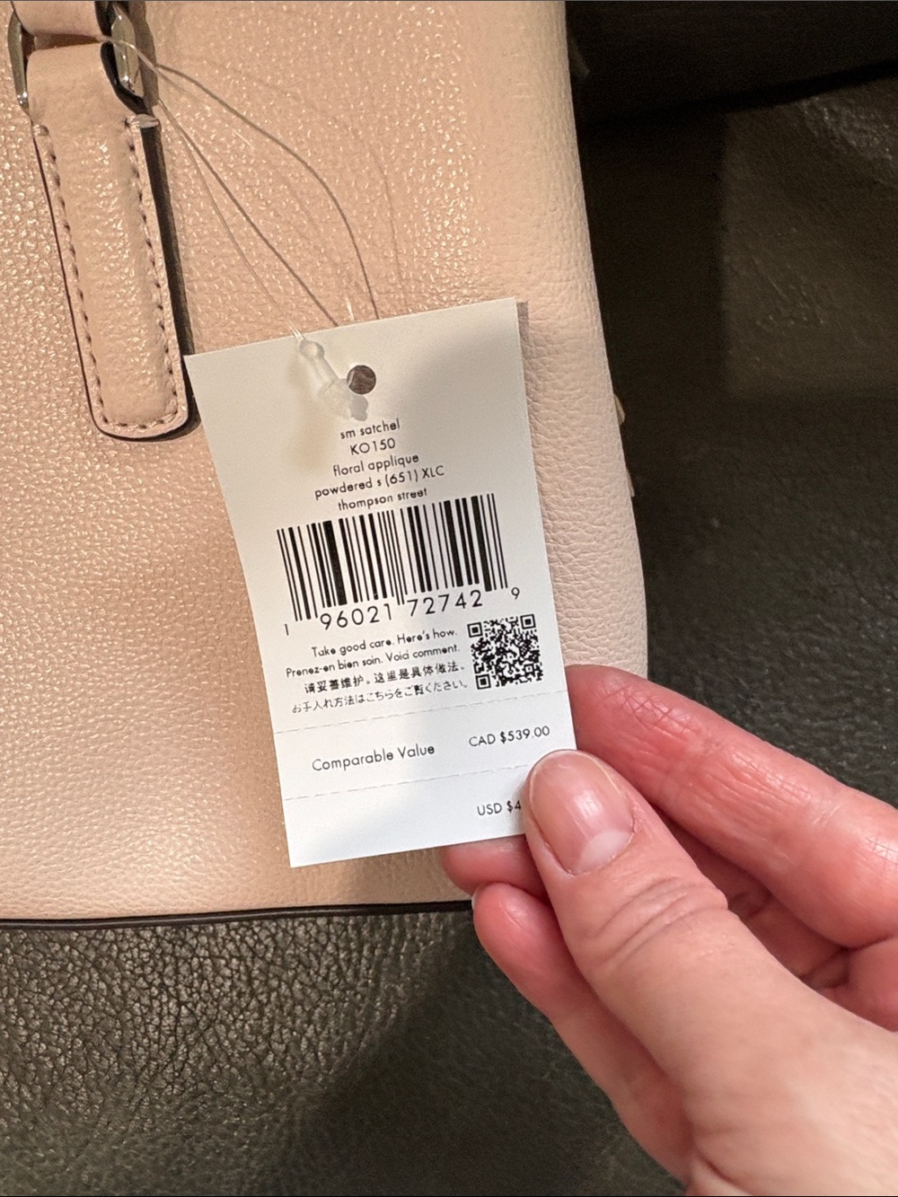 Kate spade floral powered satchel - Picture 5 of 11